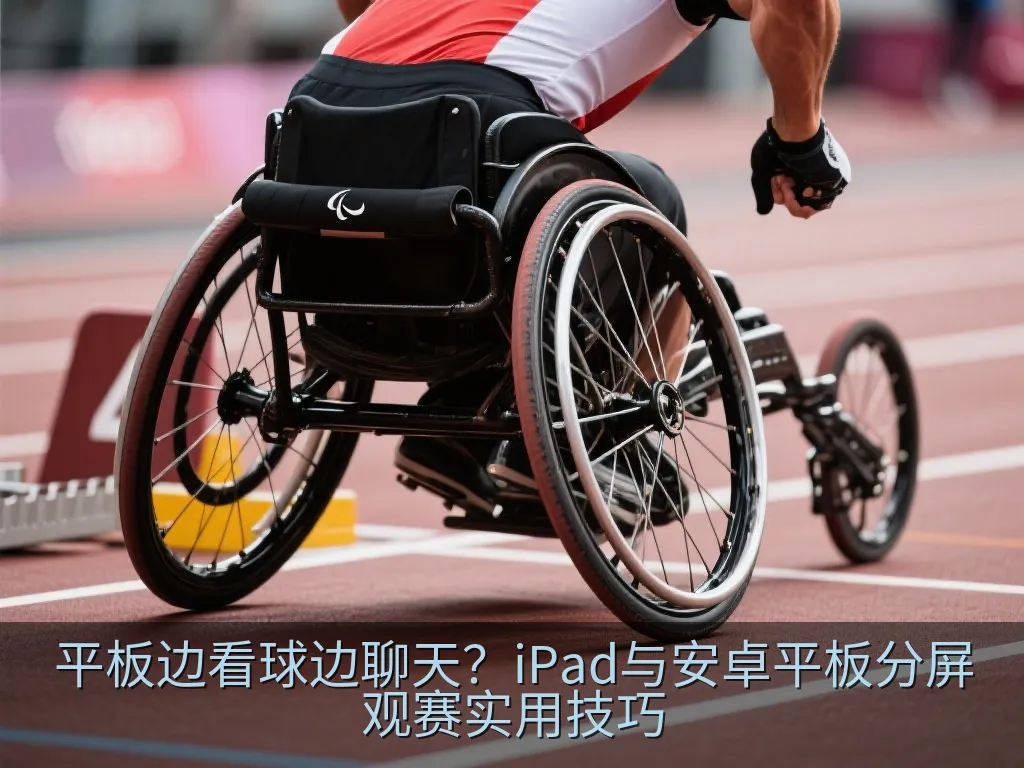 iPadOS台前调度分屏看球与社交软件并排显示示意图