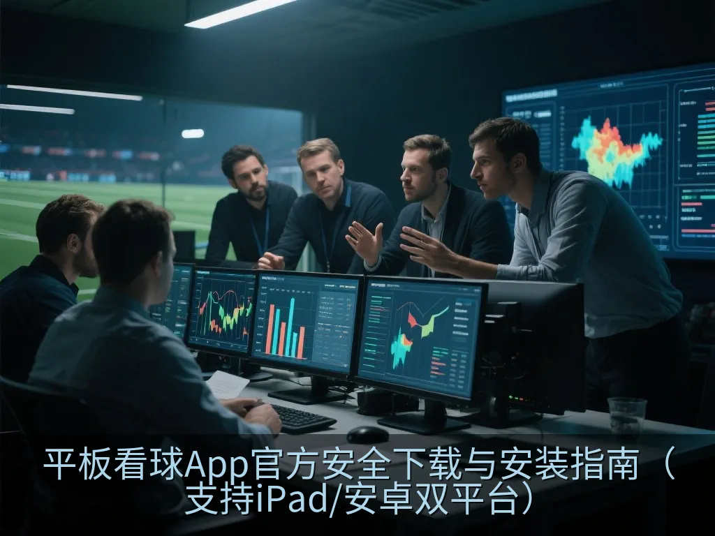 平板上安全安装应用的示意图